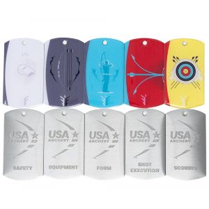 Explore Archery Achievement Award Set (Pack of Five Awards)